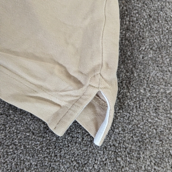 BRITCHES Supima Cotton Polo Tshirt creme color men's 6X - Picture 6 of 6